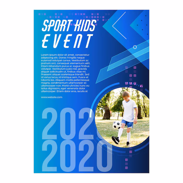sport-kids-evenement-poster-sjabloon_23-2148647193